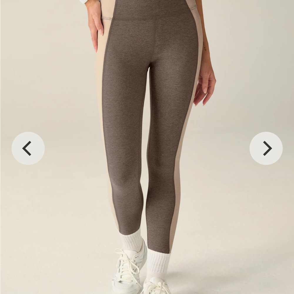 Beyond Yoga Brown and Tan Leggings